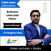 CMA Inter (2022 Syllabus) Business Laws and Ethics Video Lectures by Prof Raghav Goel June Attempt (Download)